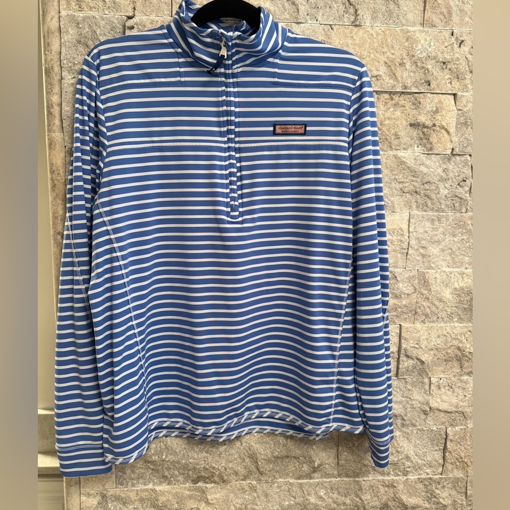 Vineyard Vines Blue and White Shep Shirt